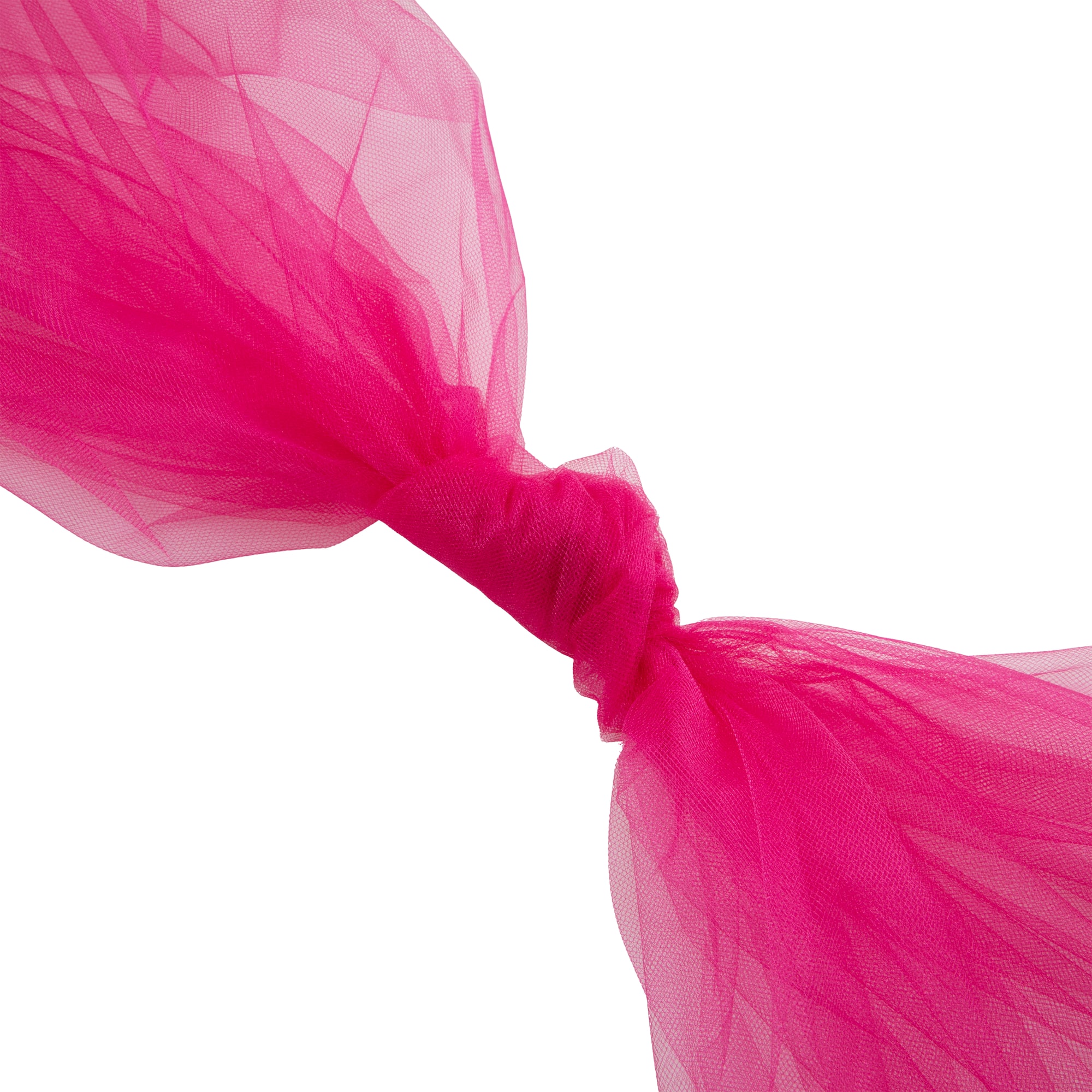 Wyla Hot Pink Shiny Tulle